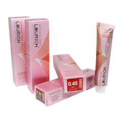 Lourich Professional Keratin Complex Hair Color Cream 120ml – Permanent Hair Dye Full Coverage