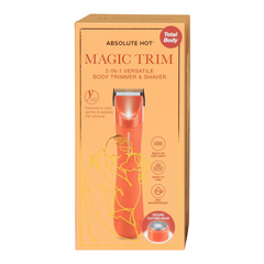 Absolute Hot Magic Trim 2-In-1 Versatile Body Trimmer & Shaver - Orange #HTMT01R