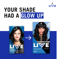 Schwarzkopf LIVE Intense Colour 099 Deep Black Permanent Hair Dye