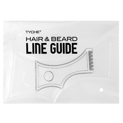 Tyche Hair & Beard Line Guide Transparent Barber Shaping Tool