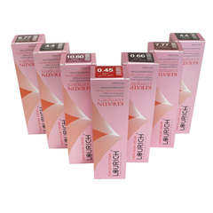 Lourich Professional Keratin Complex Hair Color Cream 120ml – Permanent Hair Dye Full Coverage