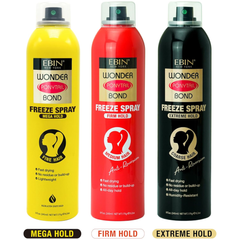 EBIN New York Wonder Ponytail Bond Freeze Spray – Mega Hold 245ml