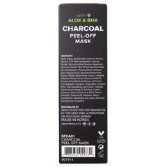 Absolute New York Charcoal Peel-Off Mask with Aloe & BHA – 120g