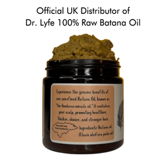 Dr.Lyfe 100% Raw Batana Oil For Healthier, Fuller, & Thicker Hair 4oz