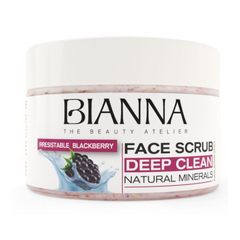 Bianna Face Scrub Deep Clean Irresistable Blackberry 250ml