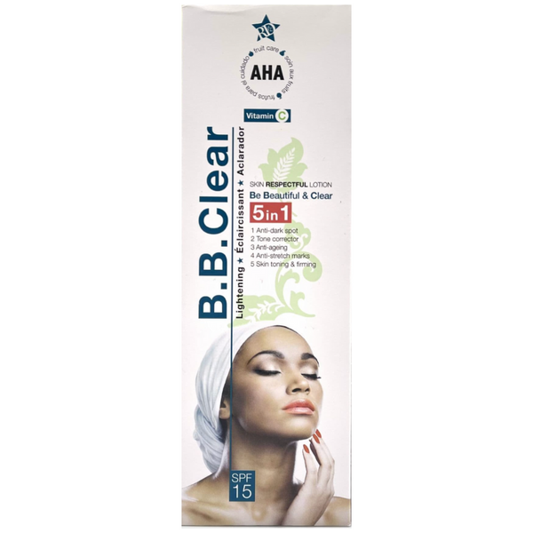 B.B. Clear Lightening 5 in 1 Lotion with Vitamin C 300ml