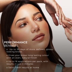 Colorsport 30 Day Brow Tint Dark Brown – Long Lasting Eyebrow Colour Kit