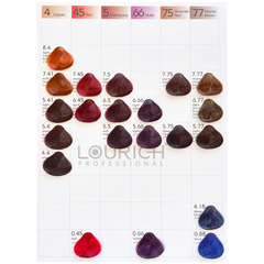 Lourich Professional Keratin Complex Hair Color Cream 120ml – Permanent Hair Dye Full Coverage