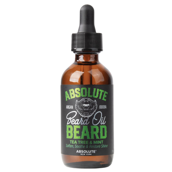 Absolute New York Tea Tree & Mint Beard Oil With Argan Oil and Jojoba Oil 60ml