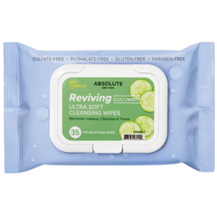 Absolute New York Reviving Cucumber Ultra Soft Cleansing Wipes