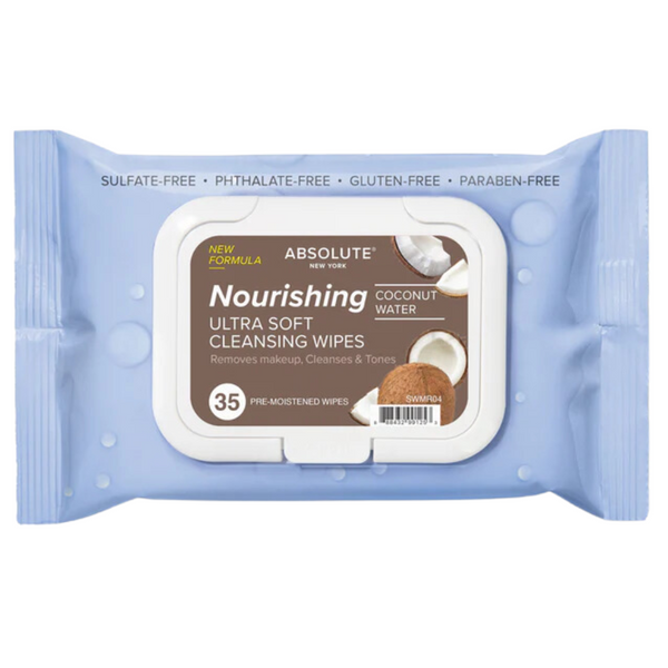 Absolute New York Coconut Ultra Soft Cleansing Wipes