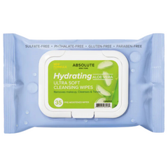 Absolute New York Hydrating Aloe Vera Ultra Soft Cleansing Wipes