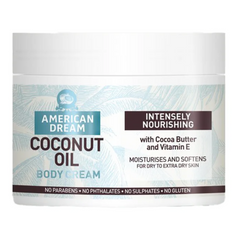 American Dream Coconut Oil Body Cream With Cocoa Butter and Vitamin E 500ml