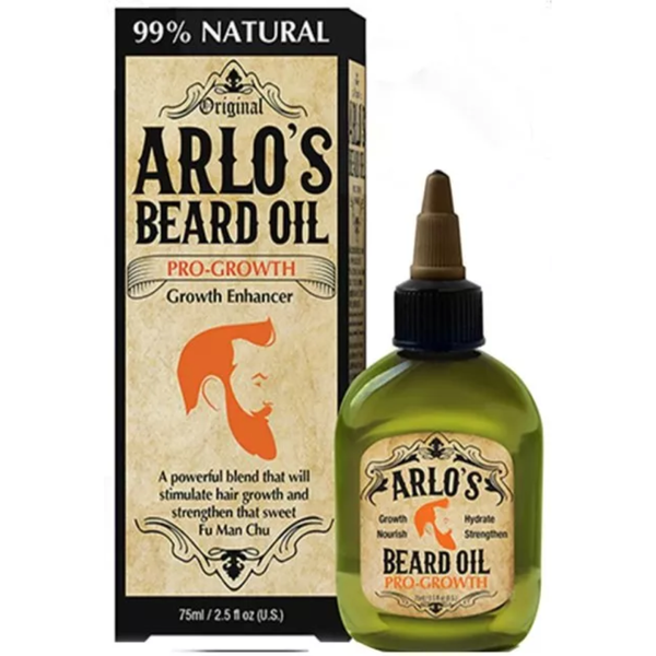 Arlo’s Pro-Growth Castor Beard Oil 75ml – 99% Natural Growth Enhancer