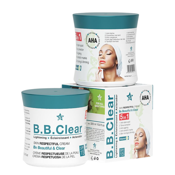 B.B Clear 5 in 1 Skin Respectful Cream SPF15 320ml