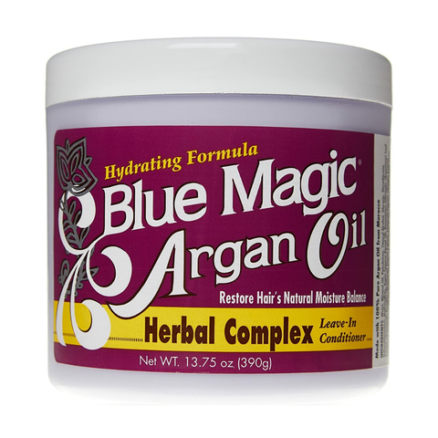 Blue Magic Argan Oil Herbal Complex Leave-In Conditioner 13.75oz