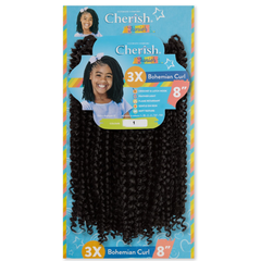 Cherish Junior 3X Bohemian Curl 8”