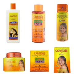 Carotone Complete Skincare Bundle – 6-Piece Brightening & Cleansing Set