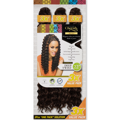 Cherish Handmade Deep Twist Bulk 3 x Value Pack - 22"