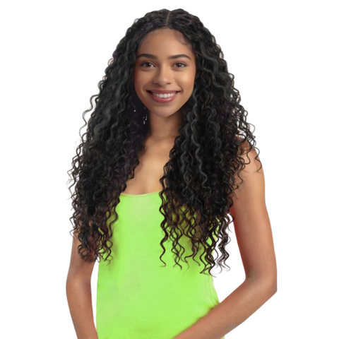 Obsession Synthetic Swiss HD 4x4 Lace Front Free Part Curly Hair Wig - Billie