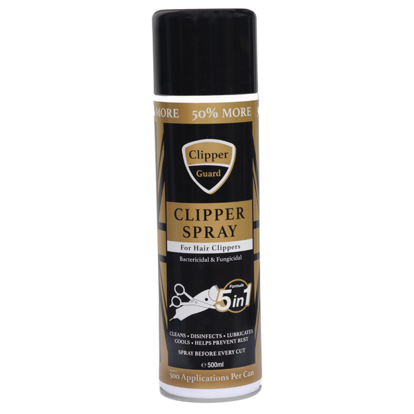 Clipper Guard 5-in-1 Clipper Spray 500ml – Cleans, Disinfects, Lubricates & Cools
