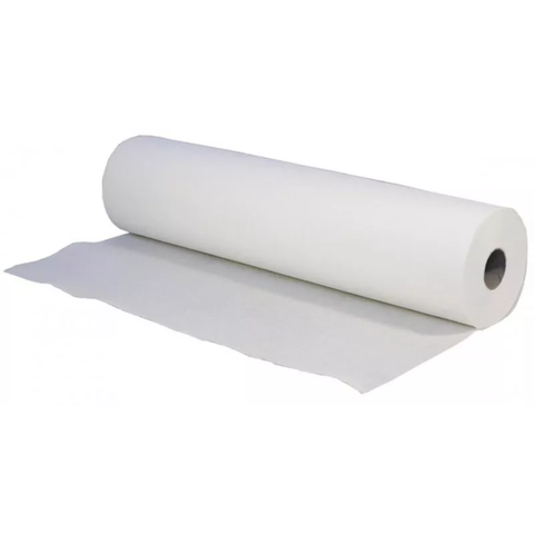 Disposable Couch Roll 20" x 40m – 125 Sheets, White, 2 Ply