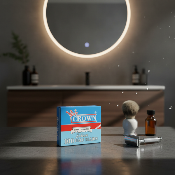Crown Logo Razor Crown 100 Single Edge Razor Blades | Wigoos