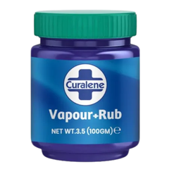 Curalene Vapour + Rub 100g – Menthol, Camphor & Eucalyptus