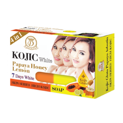 D-ne Gold Kojic White Gluta Papaya Honey Lemon Soap 160g