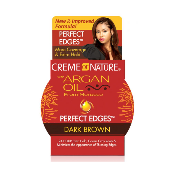 Creme Of Nature Argan Perfect Edge Dark Brown 2.25oz