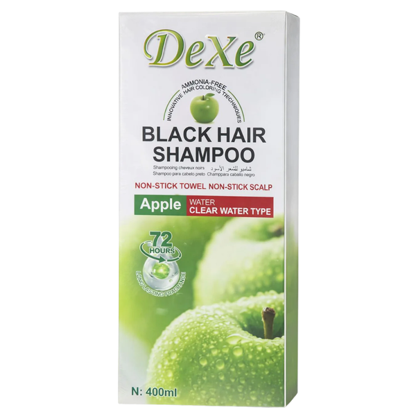 Dexe Apple Ammonia-Free Black Hair Shampoo 400ml