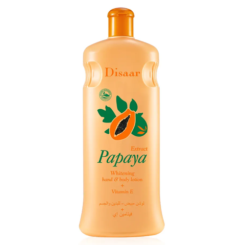 Disaar Papaya Extract Hand & Body Lotion with Vitamin E 600ml