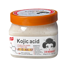 Dr. Meinaier Kojic Acid Sugar Scrub with Collagen, Vitamin C & E 650g
