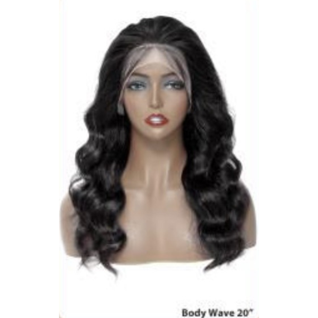 Ei 100% Brazilian Human Hair 13x4 Swiss Lace Frontal Wig Body Wave 20