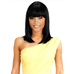 Kuknus 100% Brazilian Human Hair Wig - Ann - Natural Color