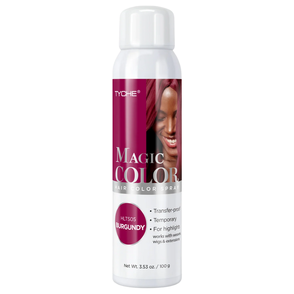 Tyche Magic Color Hair Color Spray – Burgundy – HLTS05 3.53oz
