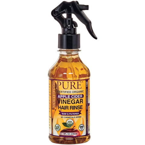 Hollywood Pure Certified Organic Apple Cider Vinegar Hair Rinse – 8oz