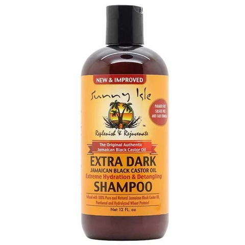 Sunny Isle Extra Dark Jamaican Black Castor Oil Shampoo 12oz