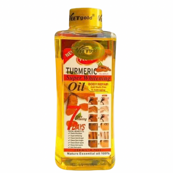 Veet Gold Turmeric Super Whitening Oil 200ml