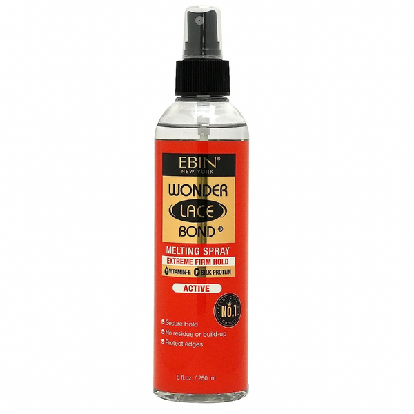 Ebin New York Wonder Lace Bond Melting Spray Active 8oz / 250ml