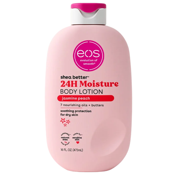 EOS Shea Better 24H Moisture Body Lotion Jasmine Peach 473ml