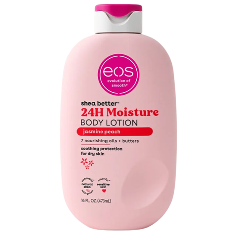 EOS Shea Better 24H Moisture Body Lotion Jasmine Peach 473ml