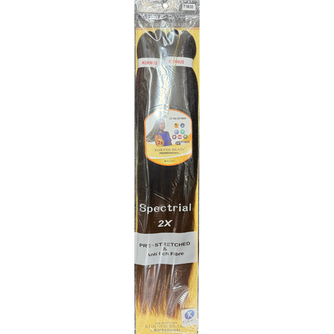 Kuknus Braid Spectrial 2X Pre-Stretched Anti-Itch Fibre – 26"