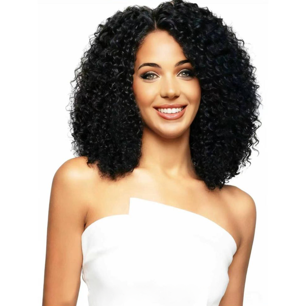 Kuknus 100% Brazilian Human Hair 13x4 Lace Wig Natural – Oprah - Natural Color