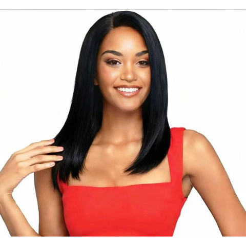 Kuknus Brazilian Natural 100% Human Hair 13x4 Lace Wig - Fiona – Natural Color
