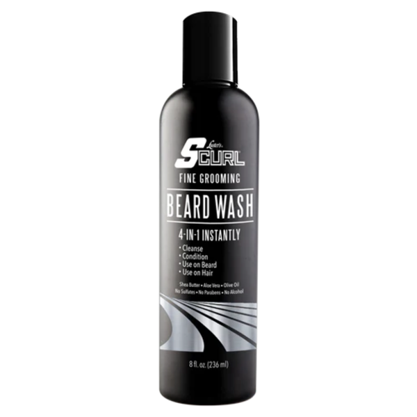 Luster’s S-Curl Fine Grooming 4-in-1 Beard Wash 236ml