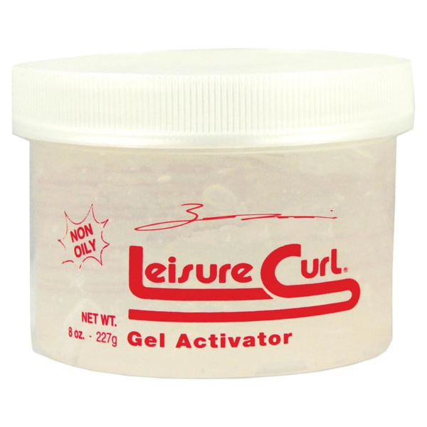 Leisure Curl Gel Activator Non-Oily Curl Defining Gel 8oz