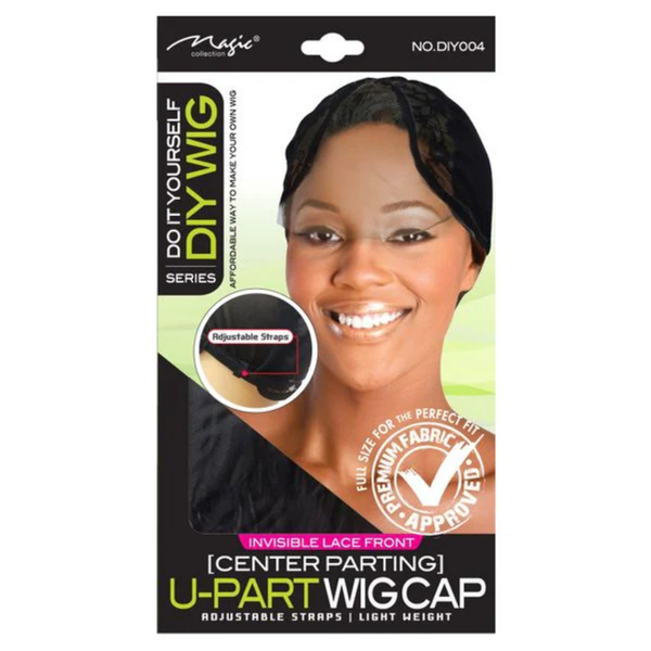 Magic Collection DIY Lace Front U-Part Wig Cap [Center Parting]