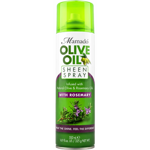 Mamado Olive Oil Sheen Spray with Rosemary 500ml