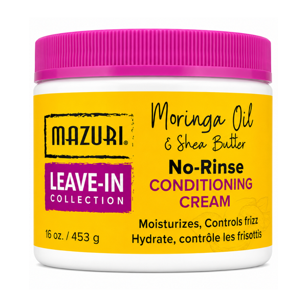 Mazuri Moringa Oil & Shea Butter No-Rinse Conditioning Cream 453g